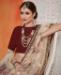 Picture of Good Looking Maroon Lehenga Choli