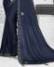 Picture of Classy Nevy Blue Casual Saree