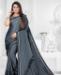 Picture of Elegant Grey Casual Saree