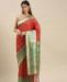 Picture of Splendid Red Silk Saree