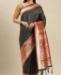 Picture of Fascinating Black Silk Saree