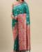 Picture of Graceful Teal Silk Saree