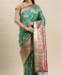 Picture of Classy Teal Silk Saree