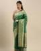 Picture of Sublime Green Silk Saree