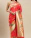 Picture of Shapely Tamato Silk Saree