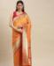 Picture of Shapely Beige Silk Saree