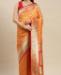 Picture of Shapely Beige Silk Saree