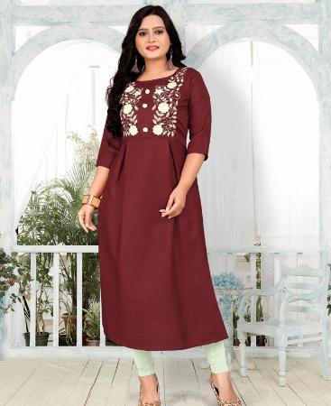 Picture of Amazing Maroon Kurtis & Tunic