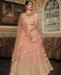 Picture of Excellent Peach Lehenga Choli