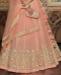 Picture of Excellent Peach Lehenga Choli