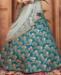 Picture of Statuesque Rama Green Lehenga Choli