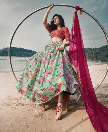 Picture of Statuesque Multi Lehenga Choli