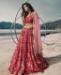 Picture of Exquisite Gajari Red Lehenga Choli