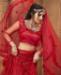 Picture of Marvelous Red Lehenga Choli