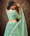 Picture of Beauteous Tuequoise Blue Lehenga Choli