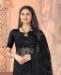 Picture of Magnificent Black Net Saree