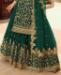 Picture of Bewitching Green Straight Cut Salwar Kameez