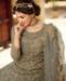 Picture of Enticing Grey Straight Cut Salwar Kameez