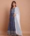 Picture of Charming Nevy Blue Readymade Gown