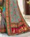 Picture of Sublime Turquoise Silk Saree