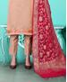 Picture of Ravishing Fawn Straight Cut Salwar Kameez