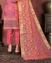 Picture of Fine Pink Straight Cut Salwar Kameez