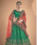 Picture of Magnificent Green Lehenga Choli