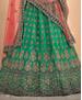 Picture of Magnificent Green Lehenga Choli