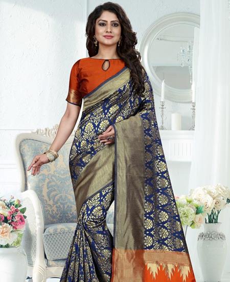 Picture of Fascinating Fanta/Nevi Casual Saree