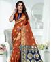 Picture of Alluring Nevi/Fanta Casual Saree