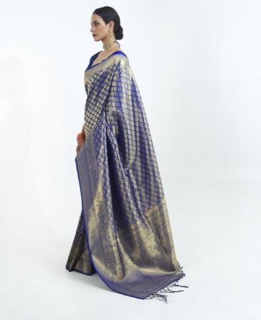 Picture of Lovely Blue Casual Saree