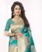 Picture of Shapely Firozi Casual Saree