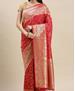 Picture of Good Looking Pink Silk Saree