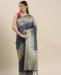 Picture of Elegant Blue Silk Saree