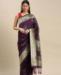 Picture of Sightly Purple Silk Saree