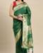 Picture of Resplendent Green Silk Saree