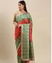 Picture of Fascinating Tamato Silk Saree