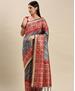 Picture of Charming Grey Silk Saree