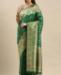 Picture of Sublime Green Silk Saree