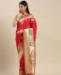 Picture of Shapely Red Silk Saree