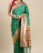 Picture of Ideal Green Silk Saree