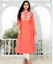 Picture of Graceful Orange Kurtis & Tunic