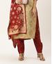 Picture of Shapely Beige Straight Cut Salwar Kameez