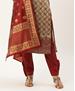 Picture of Well Formed Beige Straight Cut Salwar Kameez