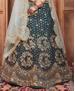 Picture of Alluring Rama Green Lehenga Choli