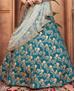 Picture of Statuesque Rama Green Lehenga Choli