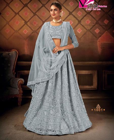 Picture of Amazing Grey Lehenga Choli