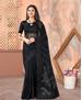 Picture of Magnificent Black Net Saree