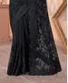 Picture of Magnificent Black Net Saree