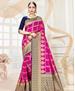 Picture of Lovely Pink Silk Saree